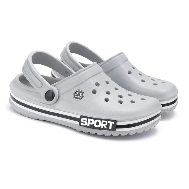 Sandals for Men (Grey, 8)