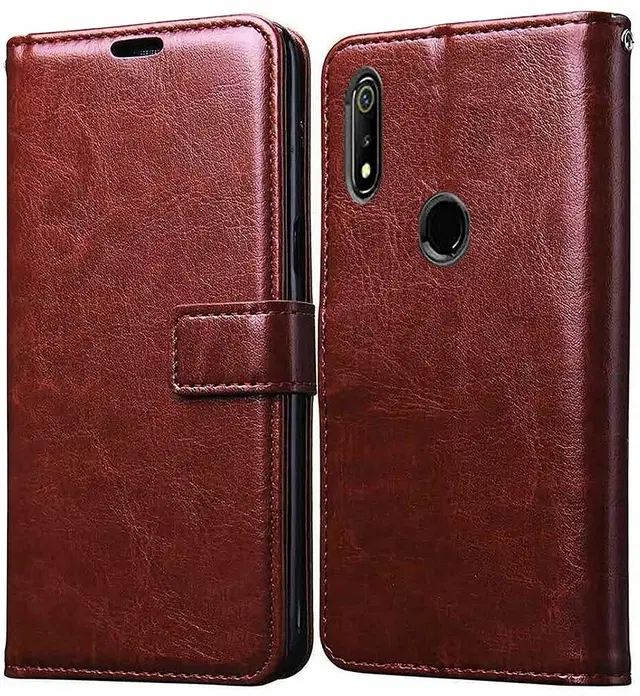 Flip Mobile Cover for Realme 3 Pro, Multicolor