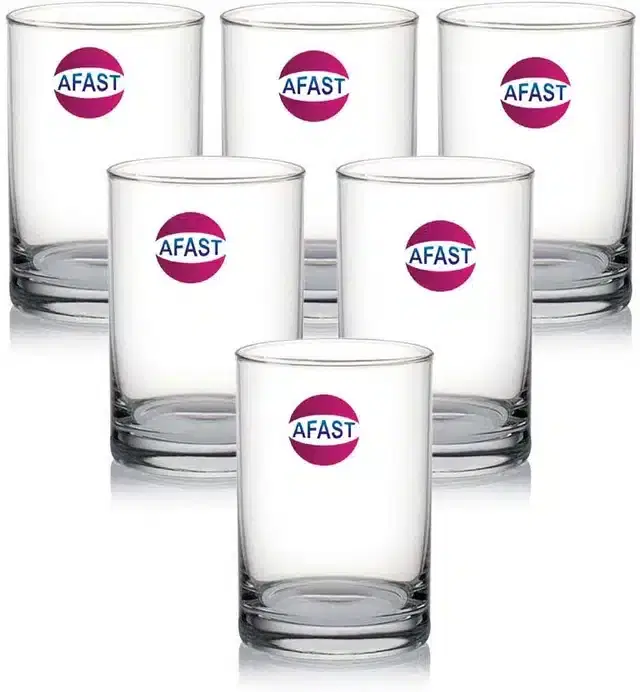 Fancy Water & Wine Glass, 300 ml, Pack of 6