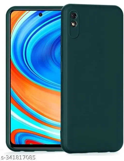 Silicone Mobile Cover for Redmi 9A / 9i / 9A, Multicolor