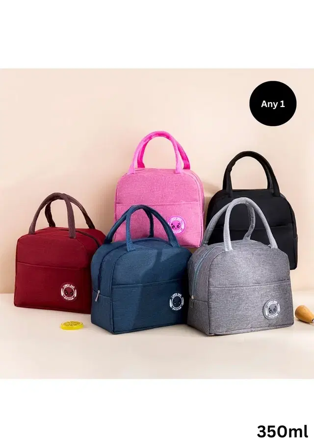 Insulated Tiffin & Lunch Bag (Assorted)