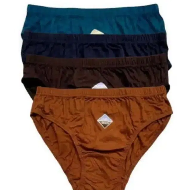 Cotton Solid Briefs for Women, Pack of 4, Multicolor (S)
