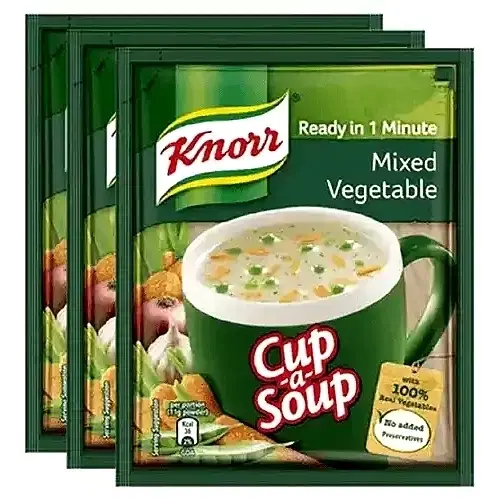 Knorr Instant Mixed Vegetable Cup Soup 10.5 g (Set of 3)