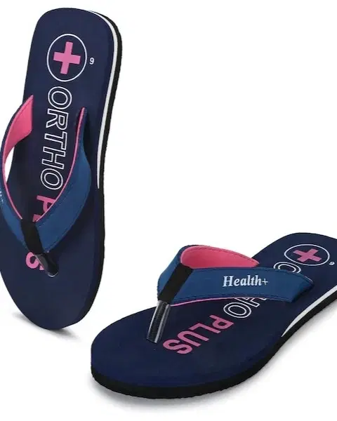 Cozy Wear Ortho+ Orthopedic Slipper For Women, Blue (6)