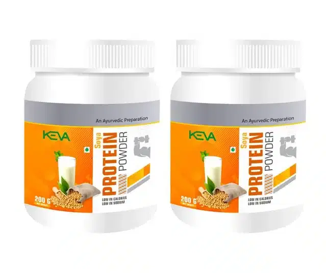 Keva Soya Protein Powder, Pack of 2, 200 g