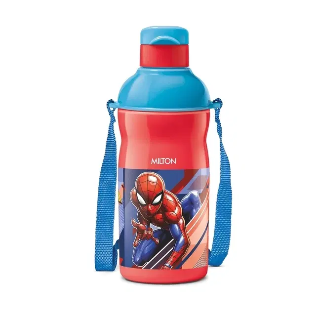 Milton Marvel Kool Elite 400 Insulated Water Bottle for School Kids I Food Grade, Leak Proof Flip Top Lid, Easy to Carry Loop, Insulated Thermo Sipper Bottle for Kids, 426 ml, Orange