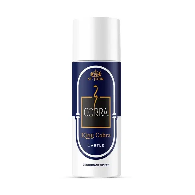 St.John King Cobra Castle Lasting Deodorant Spray 24 Hours Freshness-150 ml
