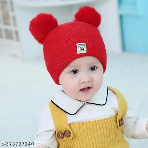 Solid Cap for Kids (Multicolor)