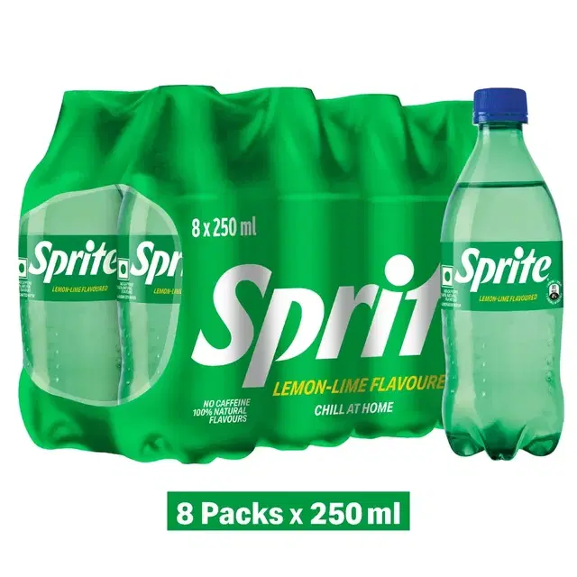 Sprite 250 ml (pack of 8)
