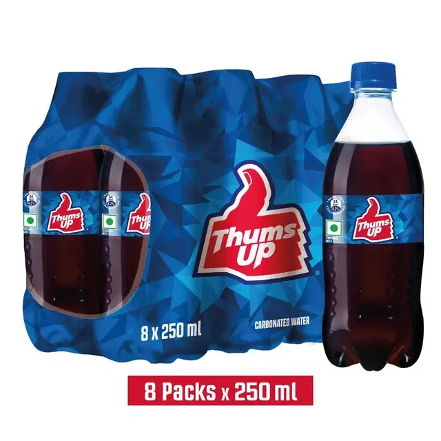 Thums Up 250 ml (pack of 8)