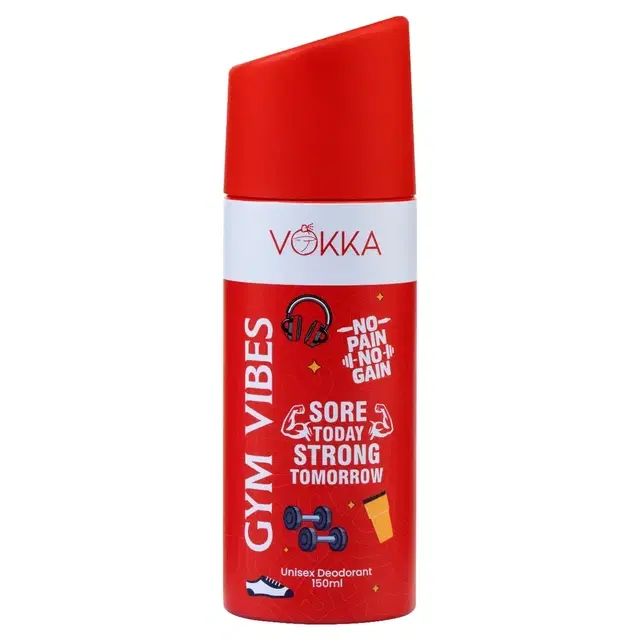 Vokka Gym Vibes Deodorant Body Spray 150 ml
