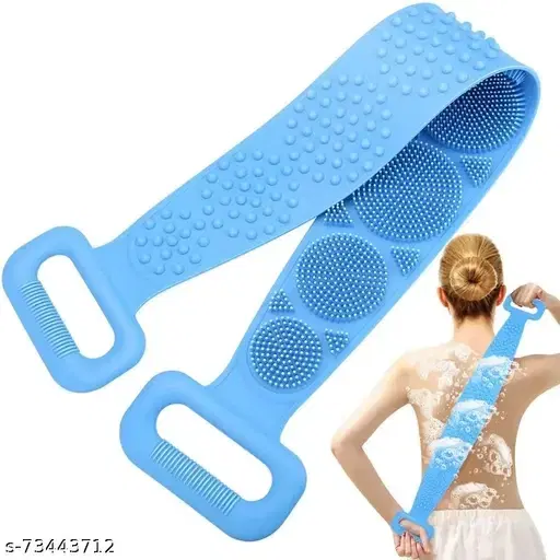 Double-Sided Silicone Body Scrubber, Pack Of 1