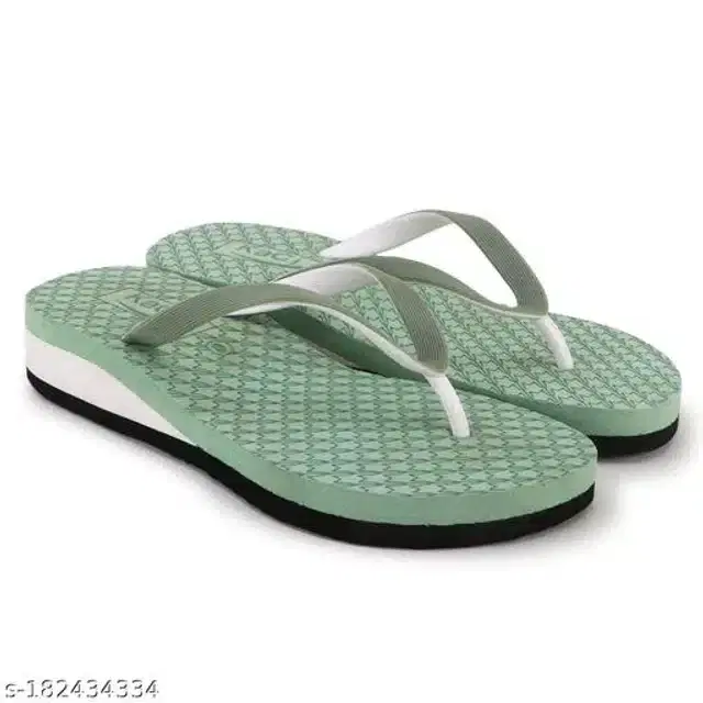 Slippers for Women (Sea Green, 4)