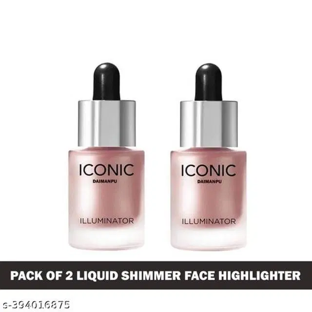 Liquid Shimmer Highlighter, Pack of 2
