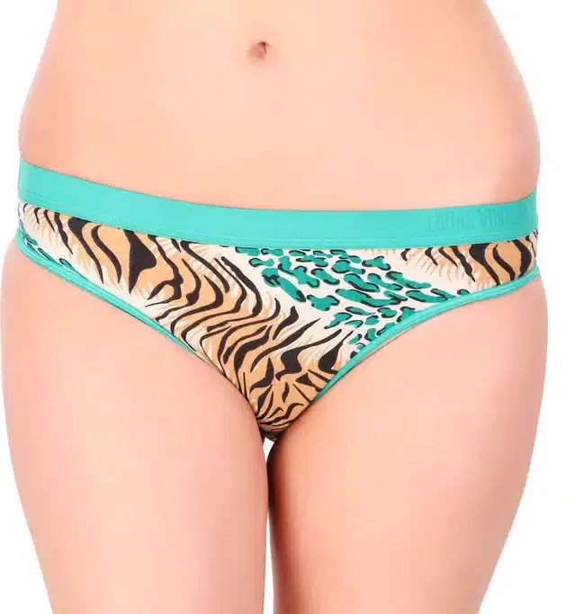 Cotton Blend Panty for Women (Multicolor, XL)