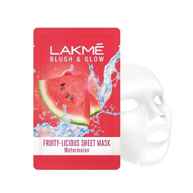 Lakme Blush & Glow Watermelon Sheet Mask 25 ml