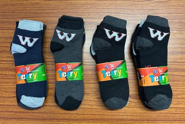 Cotton Sports Socks for Men Pack of 6, Multicolor (Free Size)