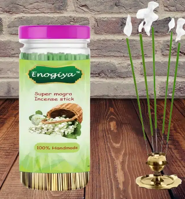Enogiya Yoga & Daily Pooja Agarbatti, Green, Set of 1