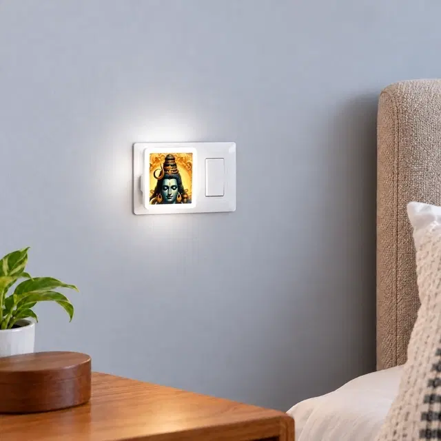 Adiyogi Shiv Ji Plug-In Led Night Lamp