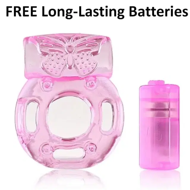 Penis Vibrator Ring for Men, Pink