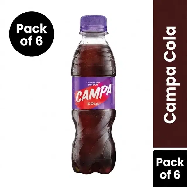 Campa Cola 6X200 ml -Bottle (Pack of 6)