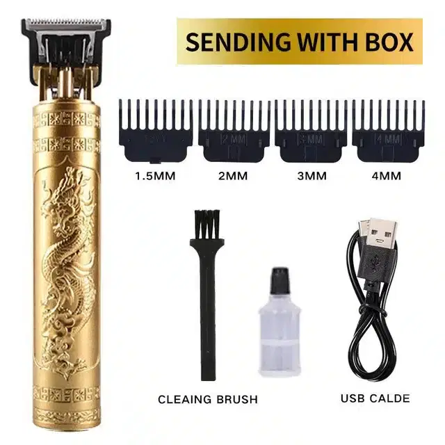 Professional Hair Trimmer for Men, Gold