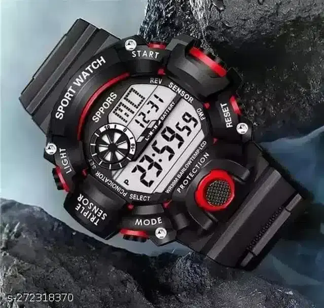 Digital Watch for Men & Boys (Multicolor)