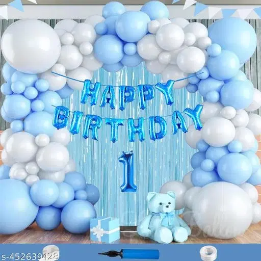 42 Pcs Balloons Decoration Kit, Multicolour, Set of 1