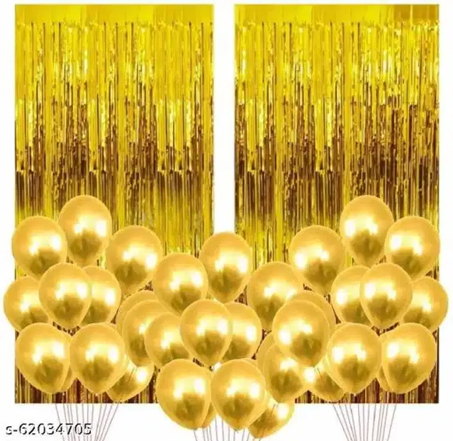 Party Decoration Kit, Multicolor, Set of 62