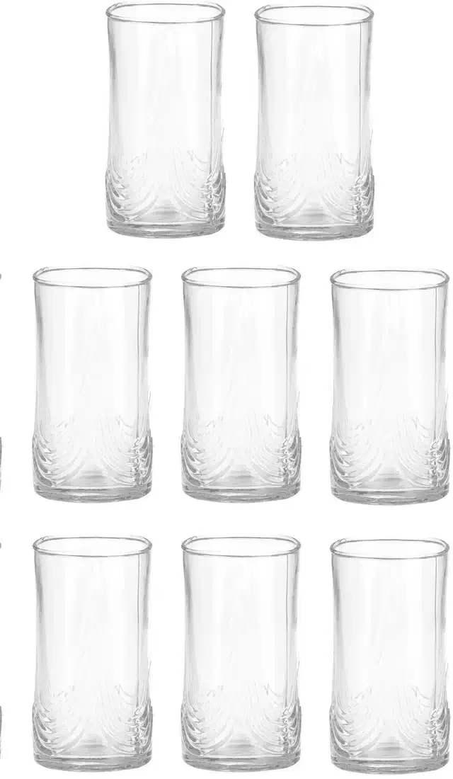 Liquor cum Cocktail Glasses, Transparent, 300 ml, Pack of 8