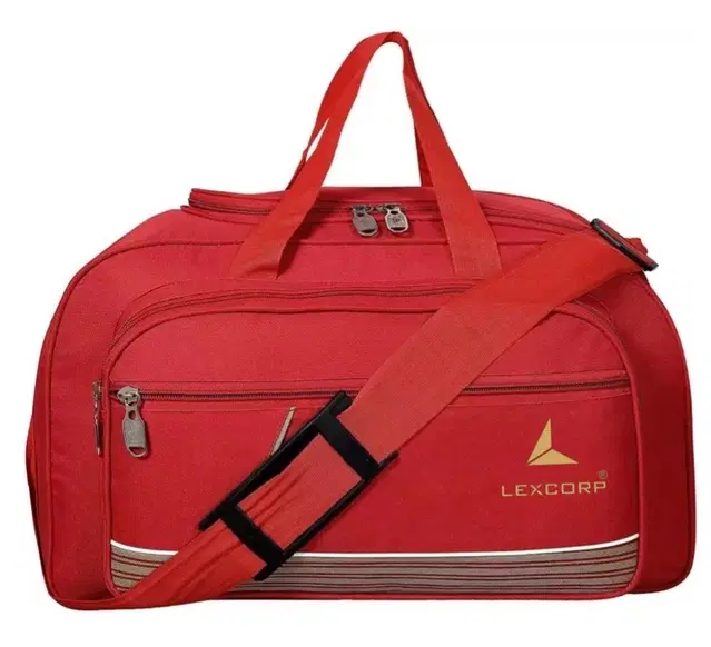 Polyester Duffel Bag, Red