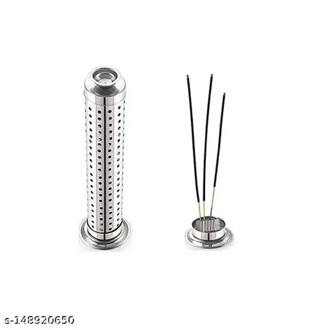Stainless Steel Incense Sticks Holder, Silver