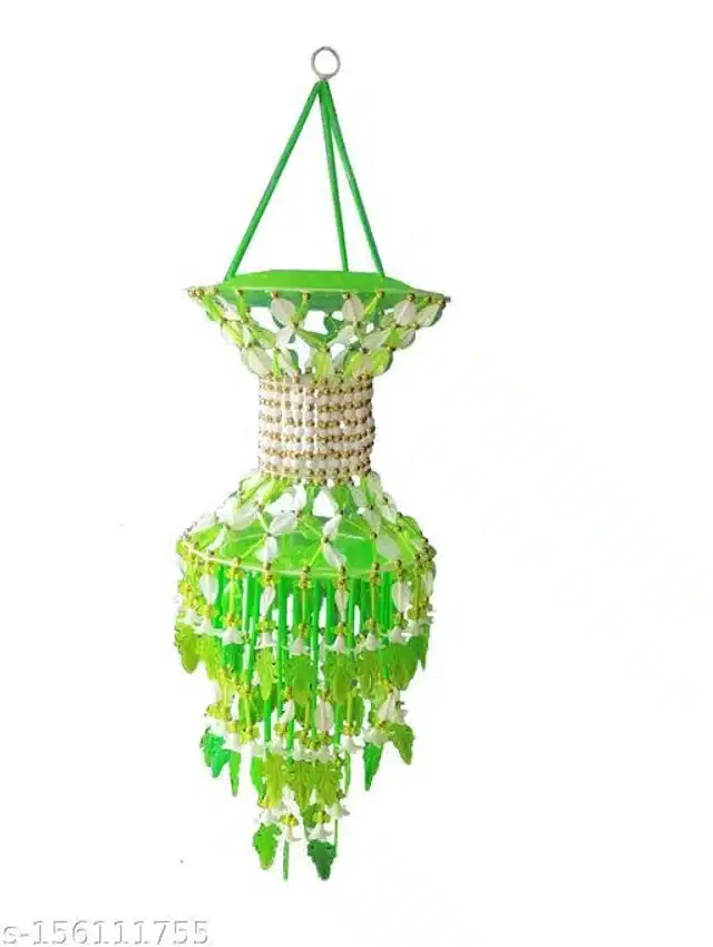 Chandelier Decor, Green