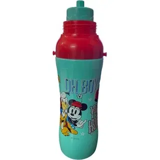 Plastic Printed Sipper Bottle, Multicolor, 500 ml
