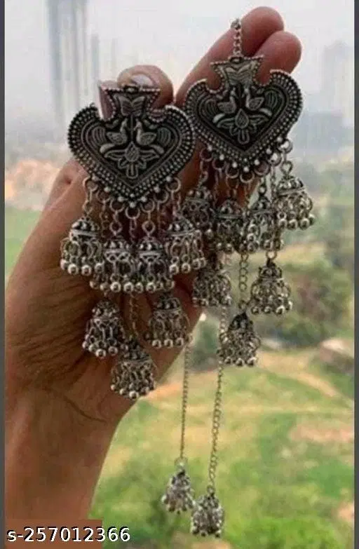 Top Trending Jhumki Chain Earring