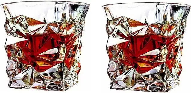 Liquor cum Cocktail Glasses, Transparent, 250 ml, Pack of 2