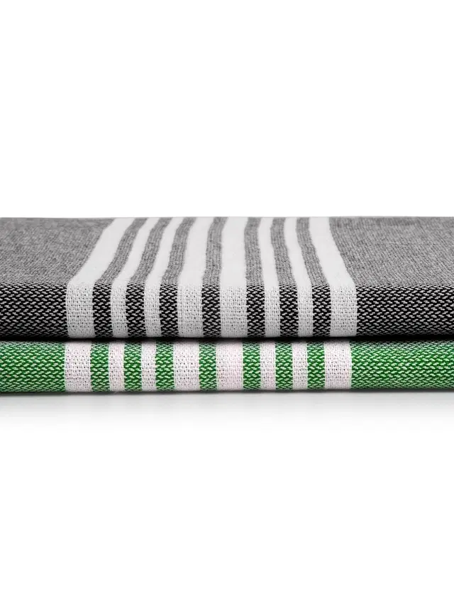 Cotton High Absorbent Bath Towels, Multicolor, Pack of 2