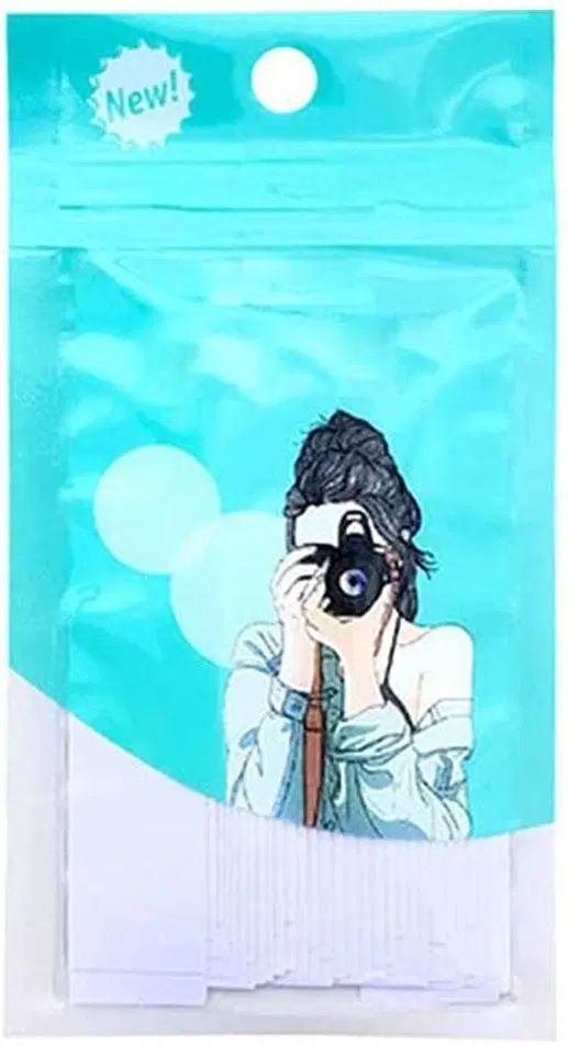 Double Sided Self-Adhesive Lingerie Tape for Women, Pack of 36 (Transparent)