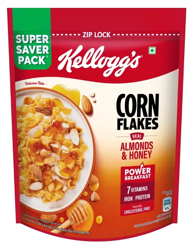 Kellogg'S Corn Flakes with Real Almond & Honey 1 kg
