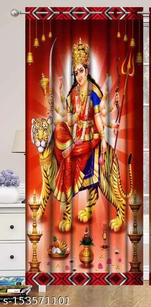 Curtains for Door, Multicolor, 5 Feet