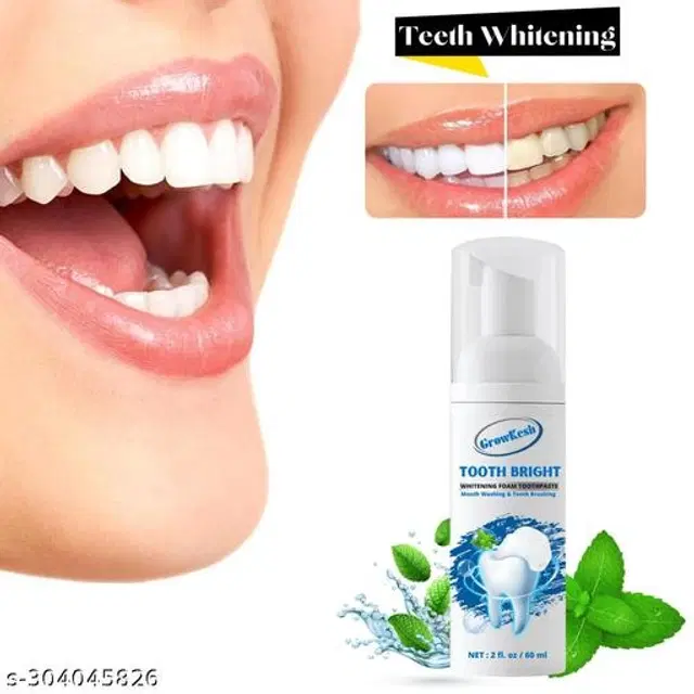 Growkesh Teeth Whitening Foam, 60 ml