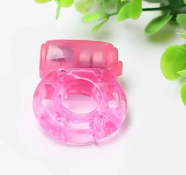 Penis Vibrator Ring for Men, Pink