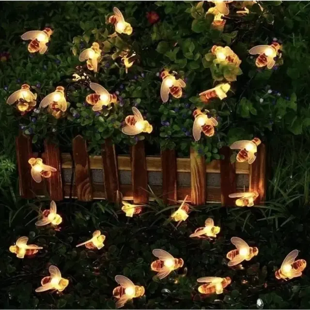 14Leds 2.5 M Yellow Honeybee String Lights