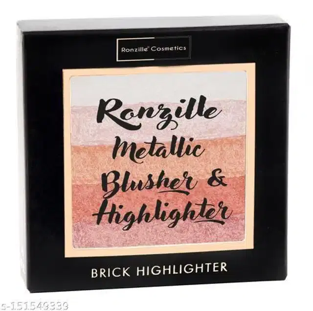 Ronzille Metallic Highlighter, Multicolor