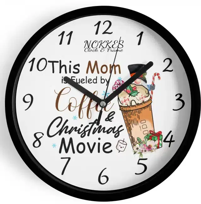 Christmas Analog Watch for Home, Multicolor, 7 Inches