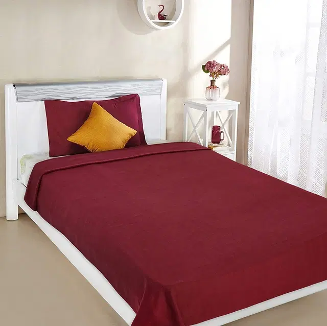 Fleece Blanket, Red, 60x90 Inches