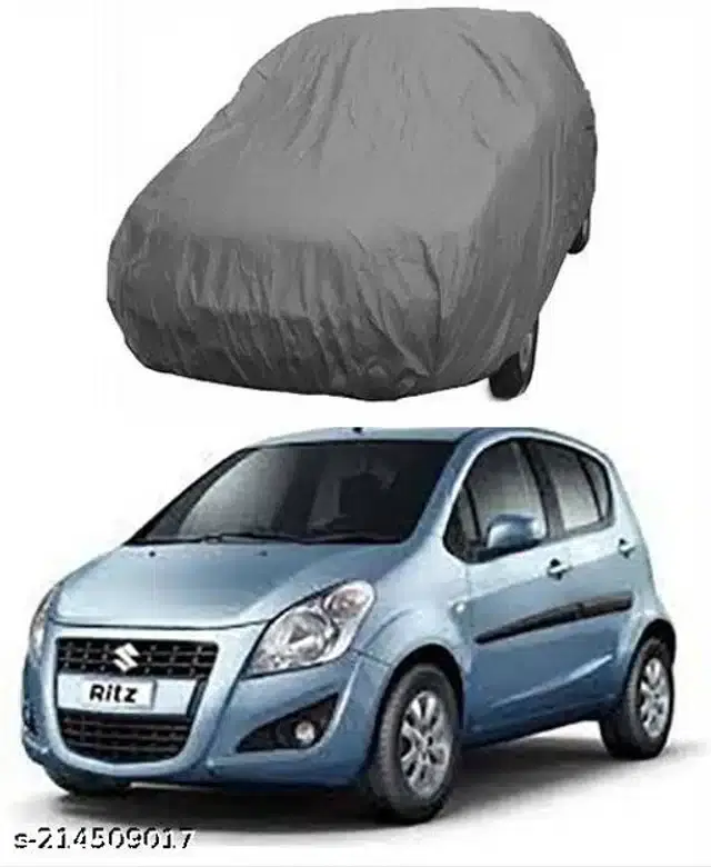 Taffeta Waterproof Car Cover for Maruti Suzuki Ritz, Grey