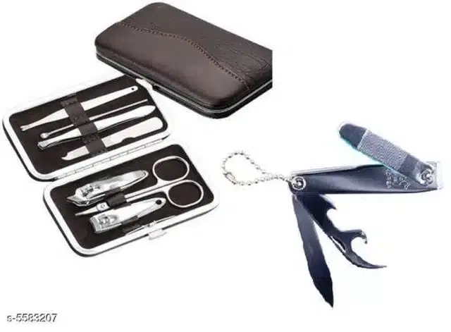 7 Pcs Nail Clippers Set with Professional Nail Cutter, Set of 2