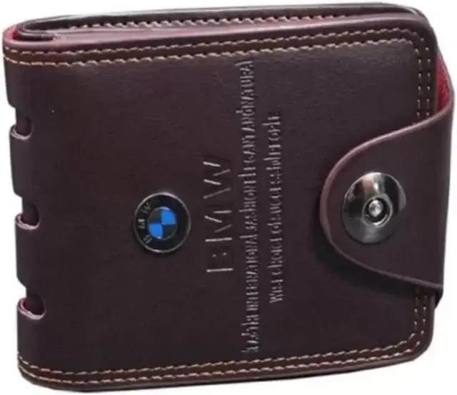BMW Wallet for Men, Brown