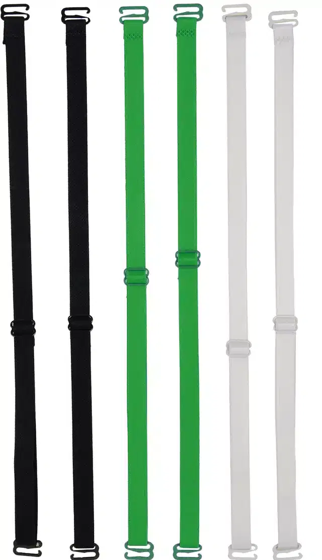 Adjustable Bra Straps for Women, Set of 3,, Set of 3, (Set of 3, Multicolor)